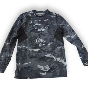 Urban Frontier Men’s Black Camo Fleece Pullover